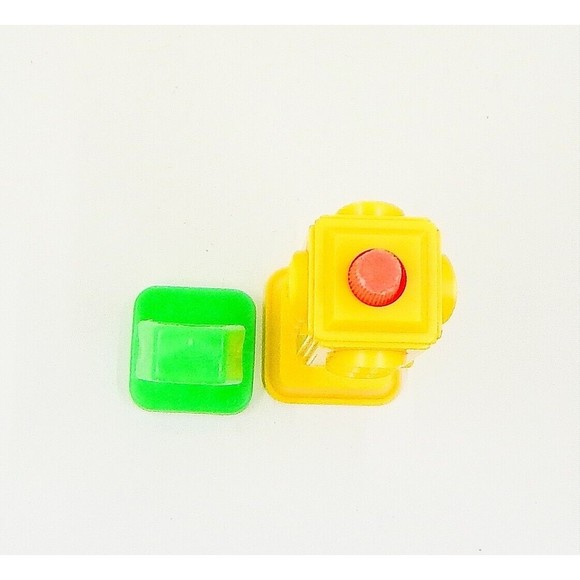 Fisher Price Little People 2500 Main Street Lot Traffic Light Green Park Meter - Picture 8 of 11